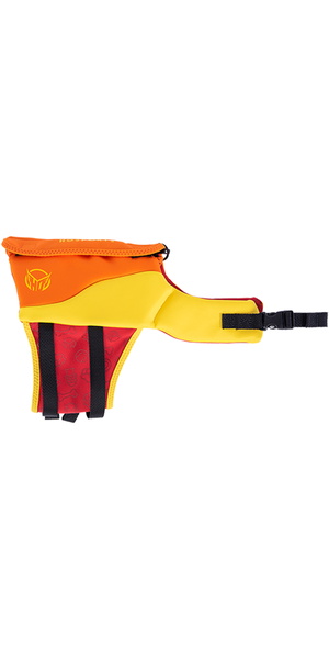 HO Sports 2026 Sage Neopreno Perro Chaleco HA-VEST-DOG - Amarillo / Naranja / Red
